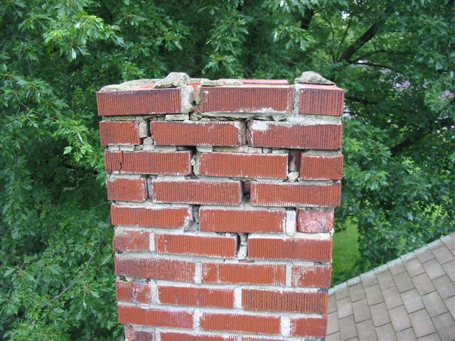 Loose brick